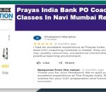 Prayas India Bnak po coaching in Navi mumbai