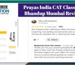 Prayas India CAT classes in Bhadup Mumbai