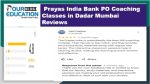 Prayas India bank po classes in mumbai dadar
