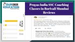 Prayas ssc coaching reviews of mumbai borivali