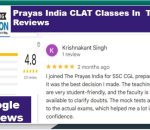 Pyayas Thane Reviews for clat coaching