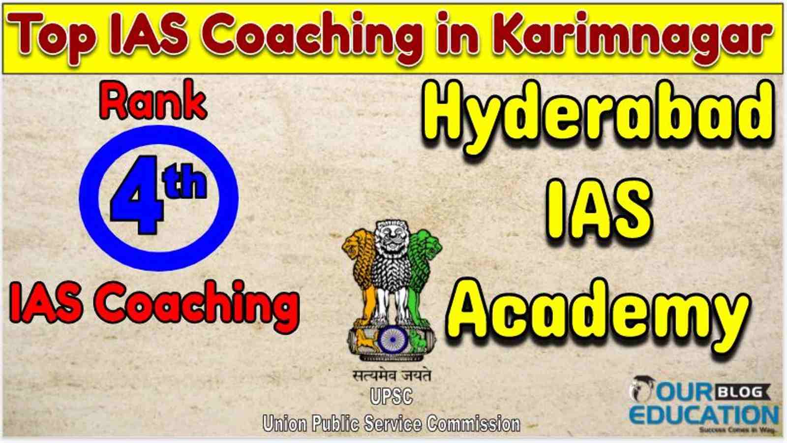 Top IAS Coaching in Karimnagar