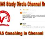 Vetrii IAS Study Circle chennai review