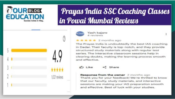prayas Academy ssc powai mumbai reviews