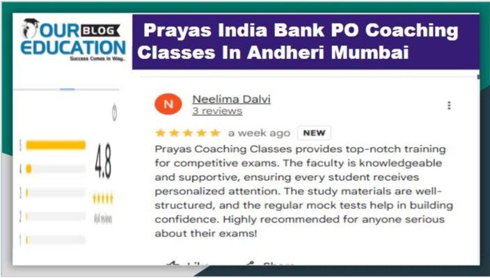 prayas Bank po coaching In mumbai andheri