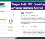 prayas India SSC coaching Dadar reviews mumbai