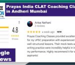 prayas India clat coaching andheri