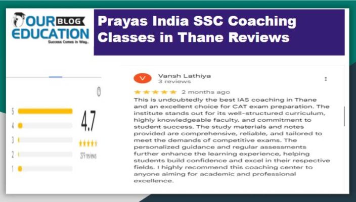 prayas india ssc coaching Thane reviews