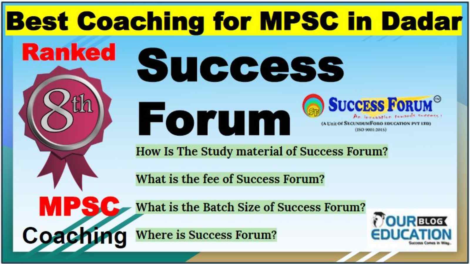 MPSC Coaching Classes in dadar