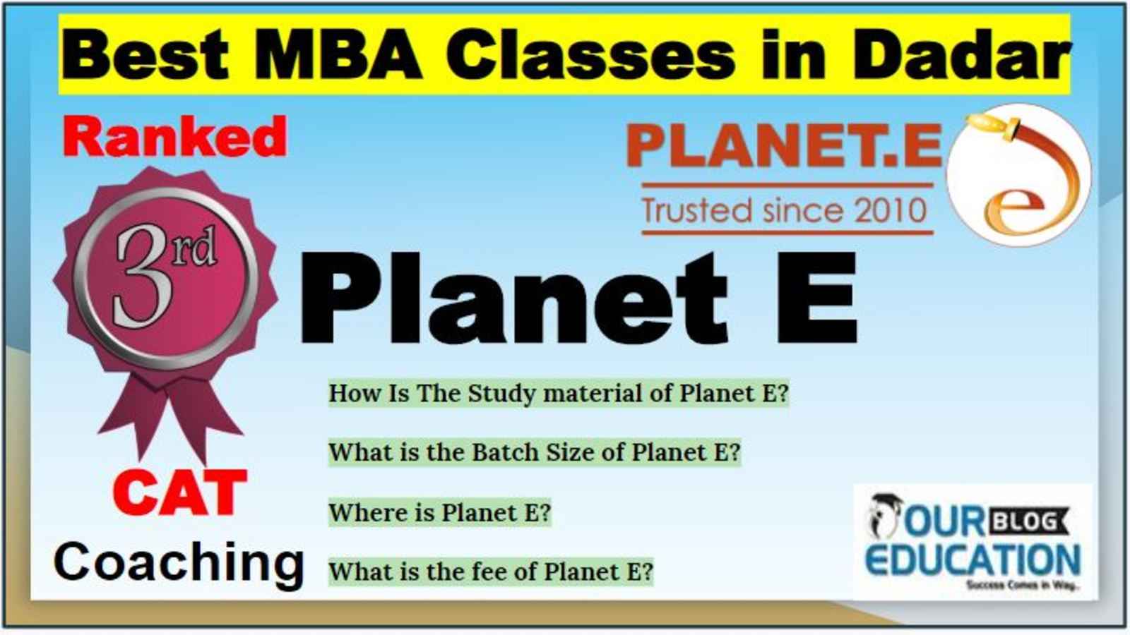 Best CAT Coaching Classes in Dadar