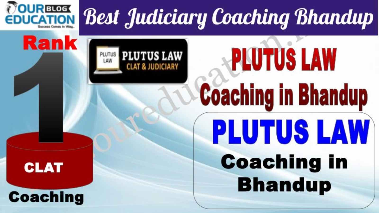 Rank 1. Plutus LAW CLAT Coaching in Bhandup