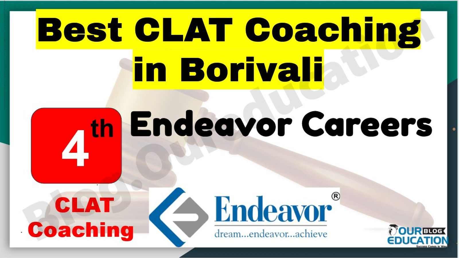 Best Law Entrance Coaching in Borivali
