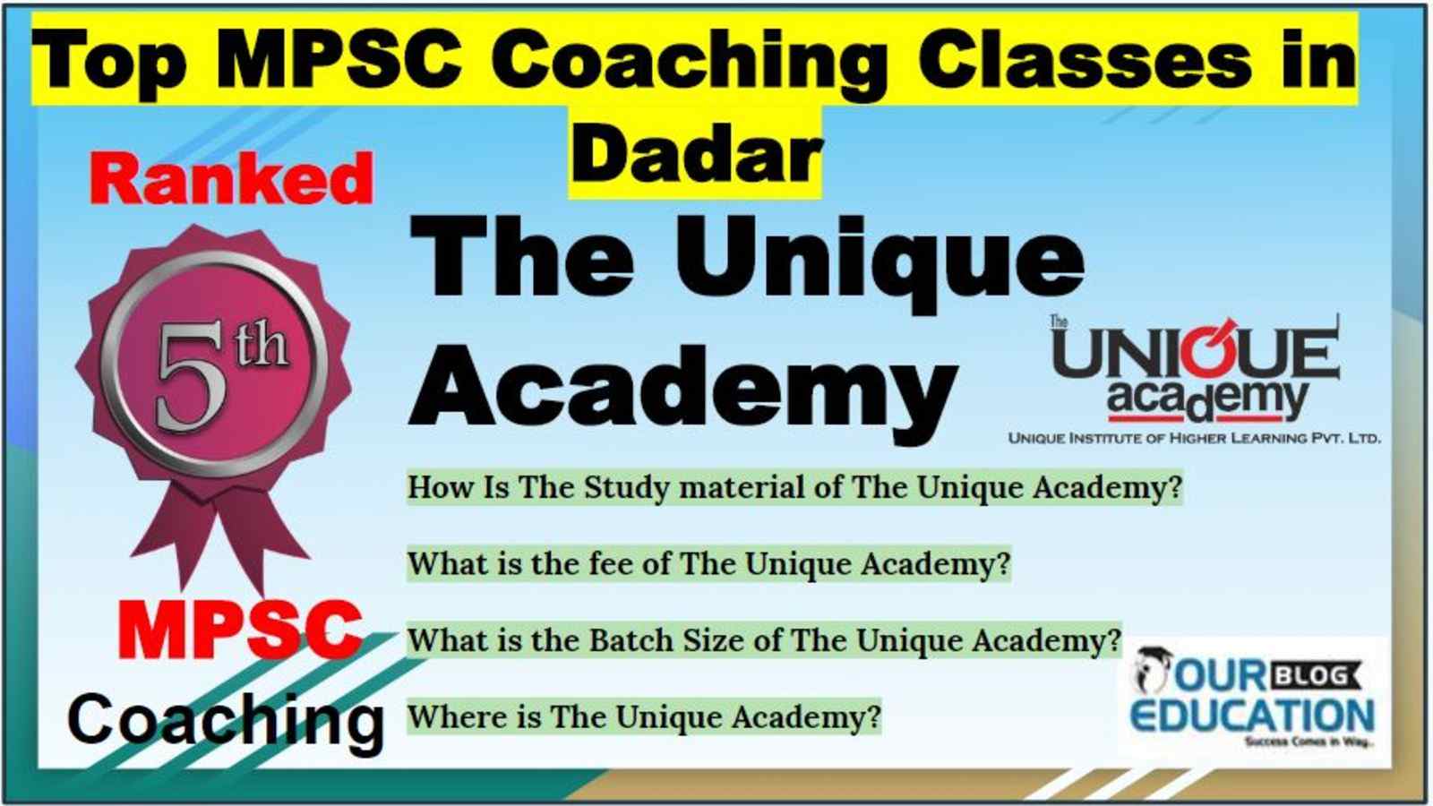 Top MPSC Coaching In Dadar