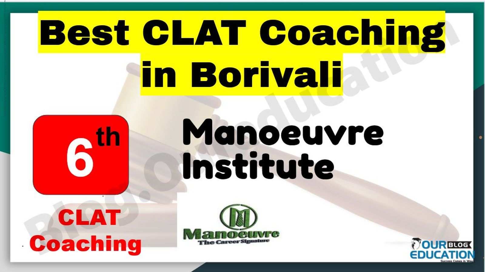 Best Law Entrance Coaching in Borivali 