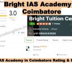 Bright IAS Academy on Coimbatore