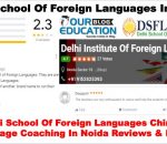 Delhi School Of Foreign Languages Chinese Language Coaching in Noida Review
