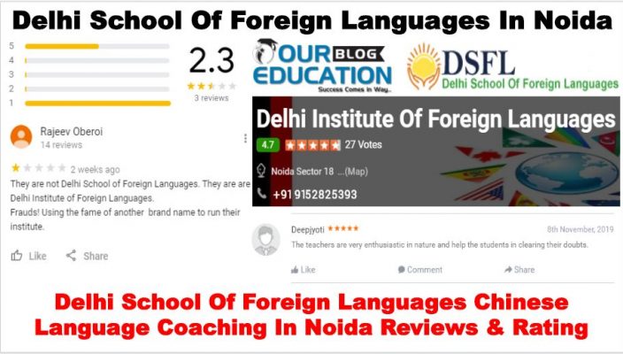 Delhi School Of Foreign Languages Chinese Language Coaching in Noida Review