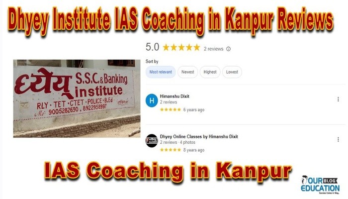 Dhyey institute IAS Coaching Kanpur reviews