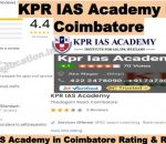 KPR IAS Academy Coimbatore Reviews