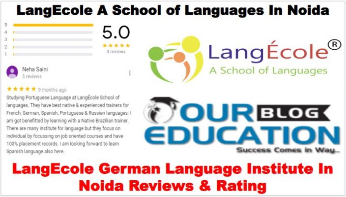 LangEcole German Language Institute in Noida Review