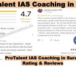 ProTalent IAS Coaching In Surat Review