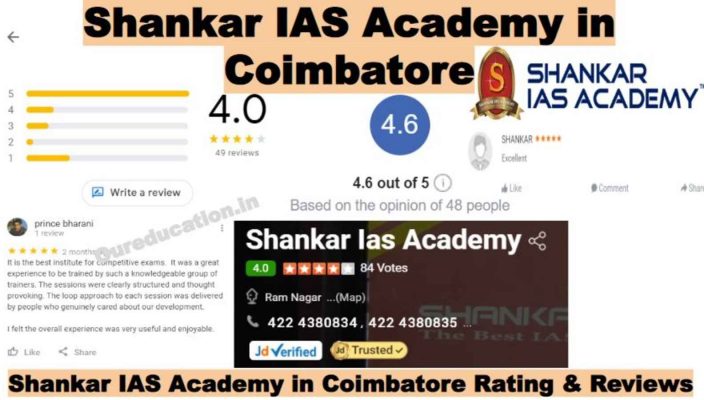Shankar IAS Academy In Coimbatore Reviews