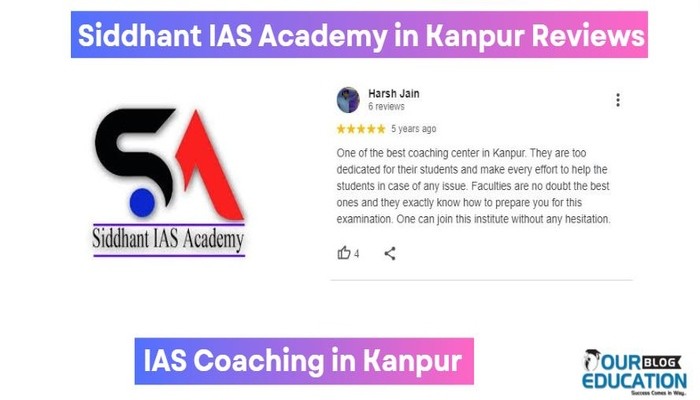 Siddhant IAS Academy in Kanpur reviews