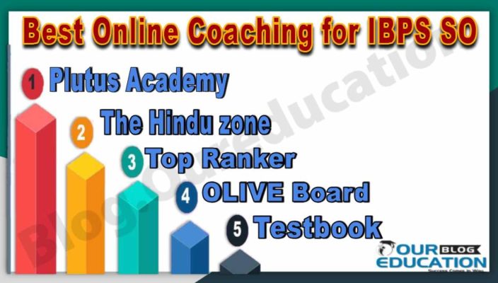 Best Online Coaching institute for IBPS SO