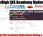Indushigh IAS Academy in Hyderabad Review