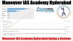 Maneuver IAS Academy Hyderabad Review
