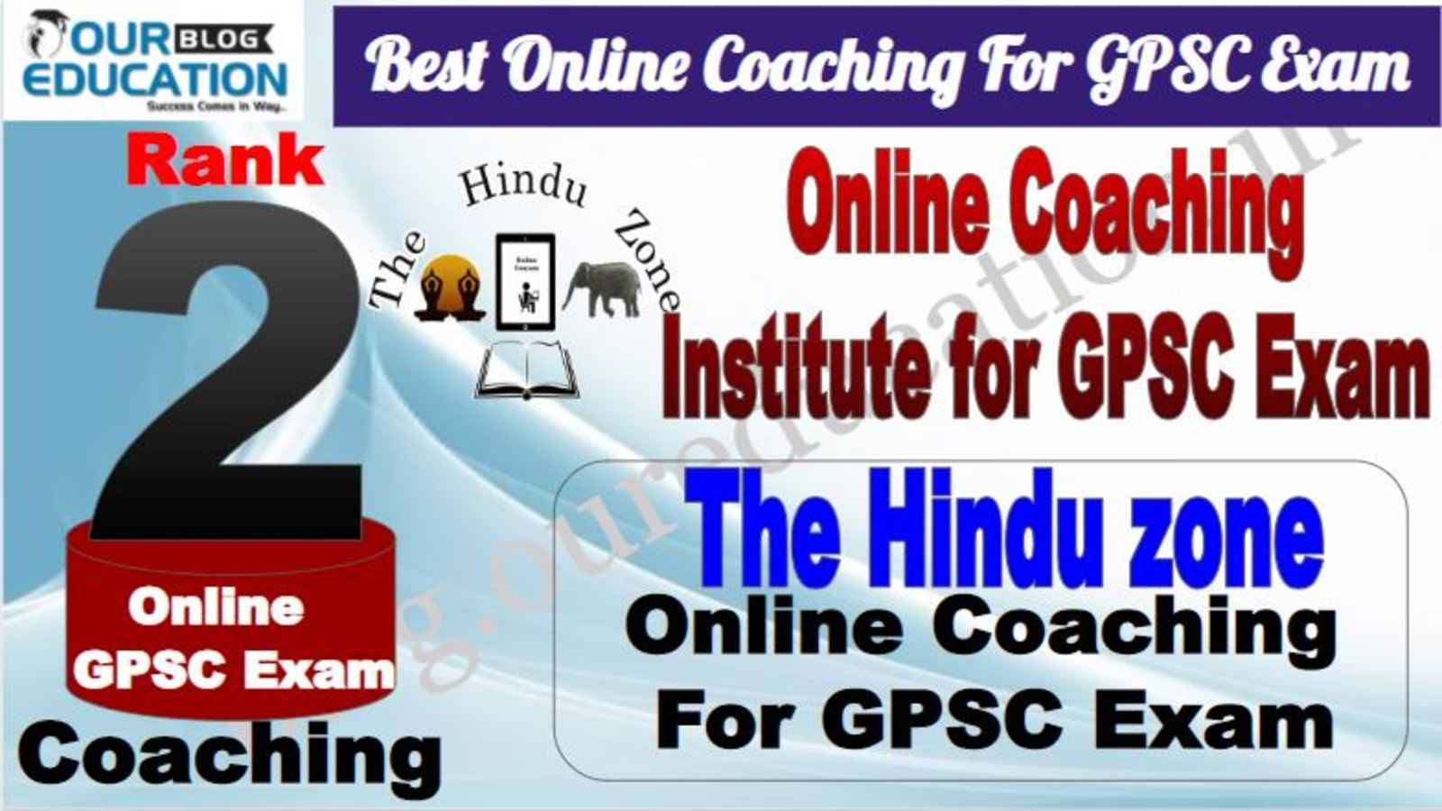 Rank 2 Best Online Coaching for GPSC Exam