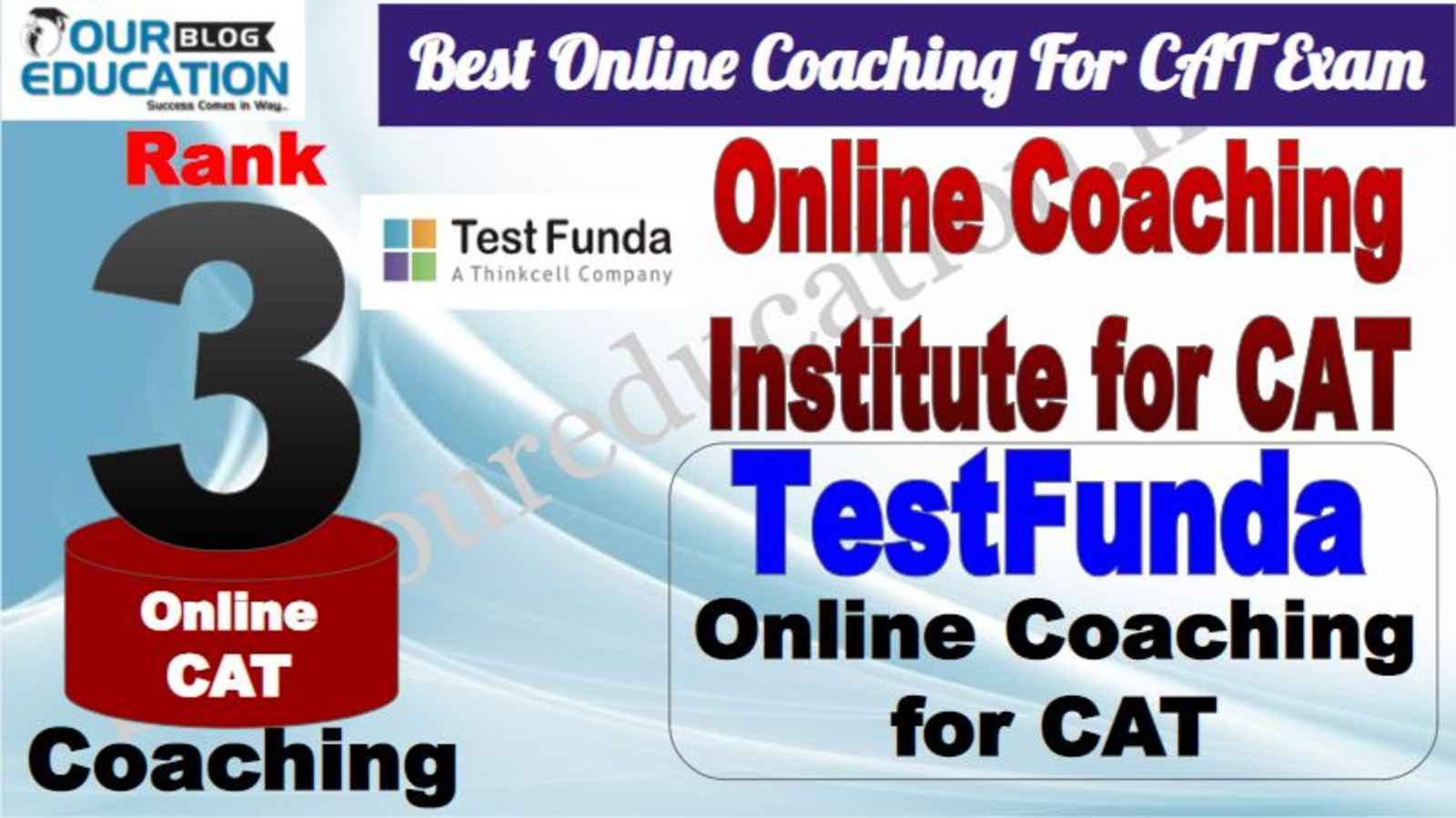 Rank 3 Top Online Coaching For CAT Exam Rank 3 Best Online Coaching For CAT Exam