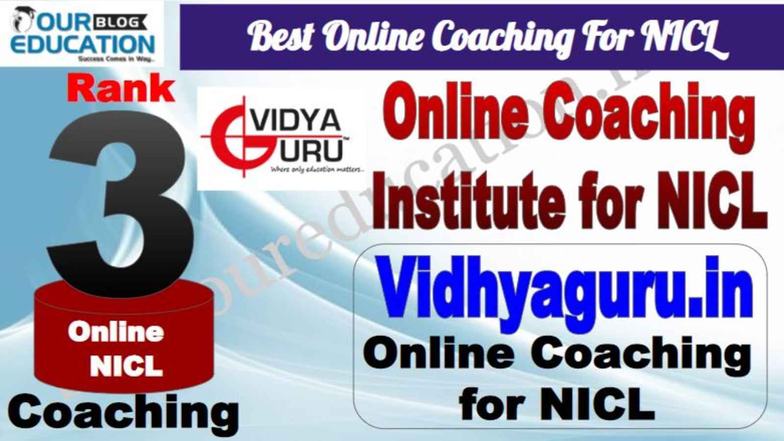 Rank 3 Best Online Coaching For NICL