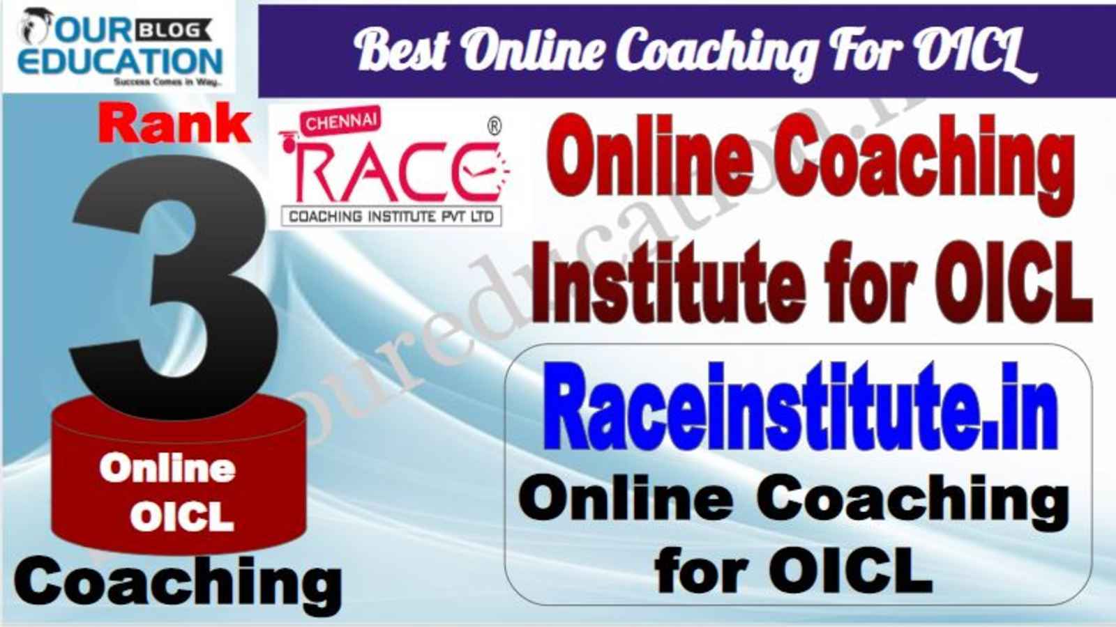 Rank 3 Best Online Coaching For OICL