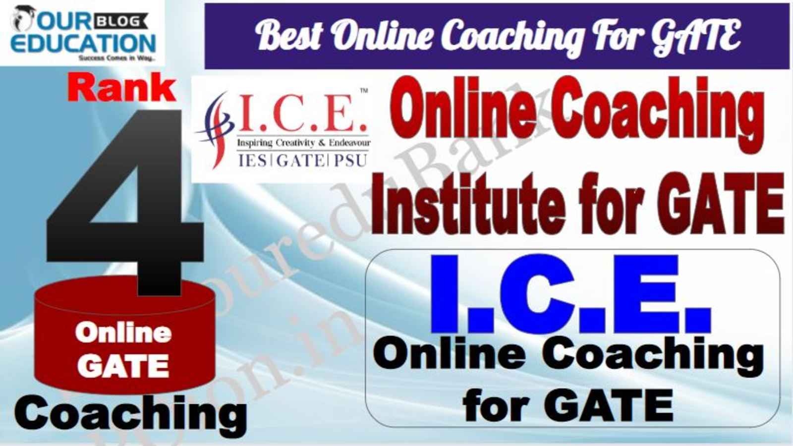 Rank 4 Best Online Coaching For GATE