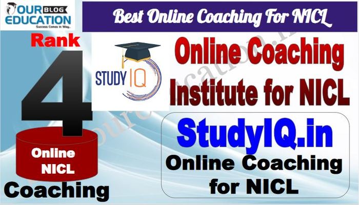 Rank 4 Best Online Coaching For NICL