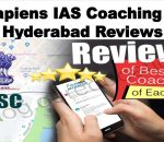 Sapiens IAS Coaching Hyderabad Reviews