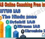 Top IAS Online Coaching Free in Hindi