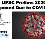 Will IAS Prelims 2020 Postponed Due to COVID -19