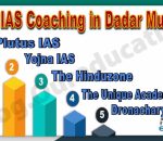 Best IAS Coaching in Dadar Mumbai