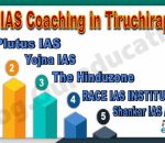 Best UPSC Coaching Institute in Tiruchirappalli