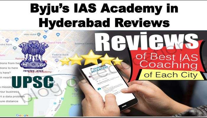Byju's IAS Coaching in Hyderabad