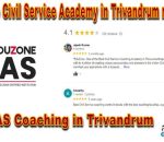 Eduzone Civil Service Academy in Trivandrum reviews