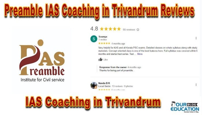 Preamble IAS Coaching in Trivandrum Reviews