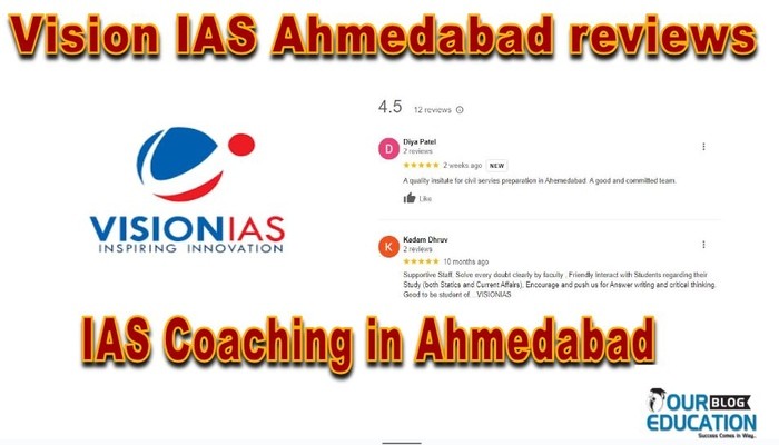 Vision IAS Ahmedabad reviews