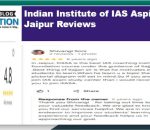 Indian Institute of IAS in jaipur reviews