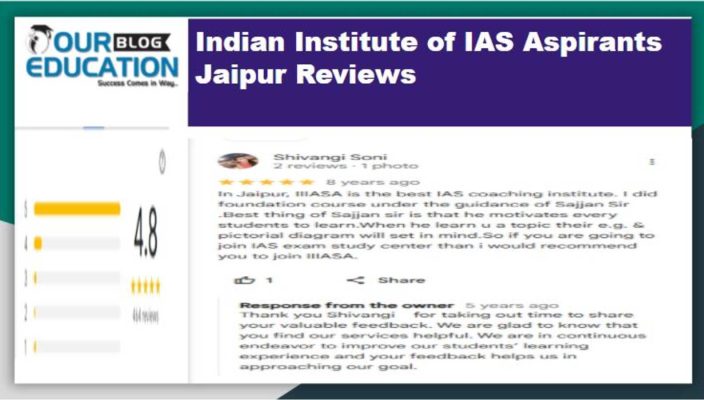 Indian Institute of IAS in jaipur reviews