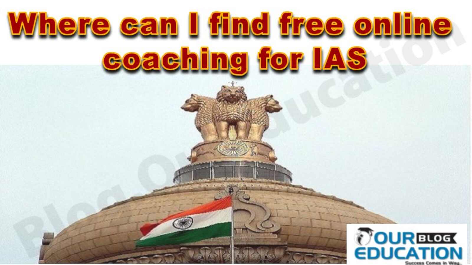 Where can I find free online coaching for IAS