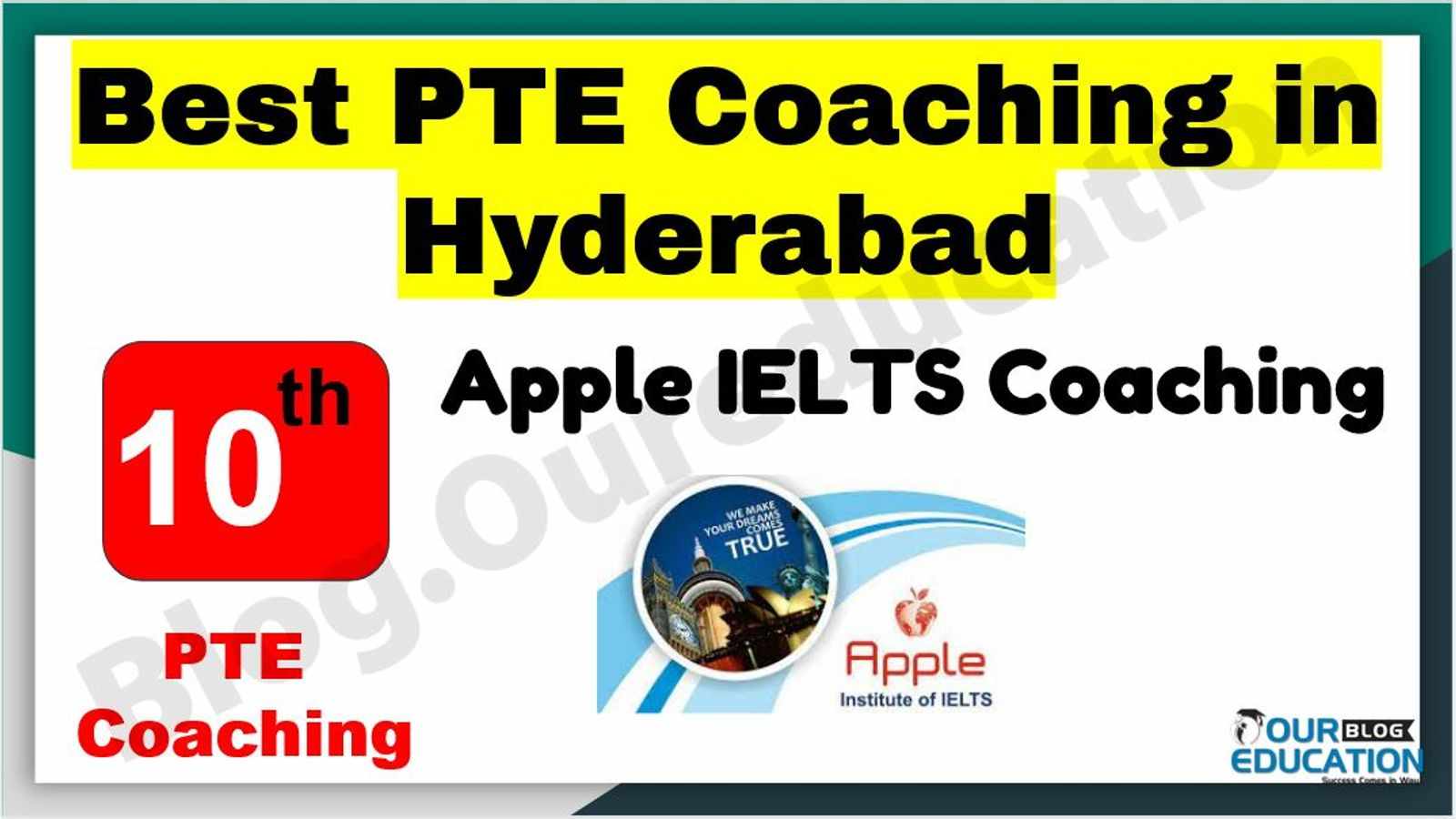 Best PTE Coaching in Hyderabad