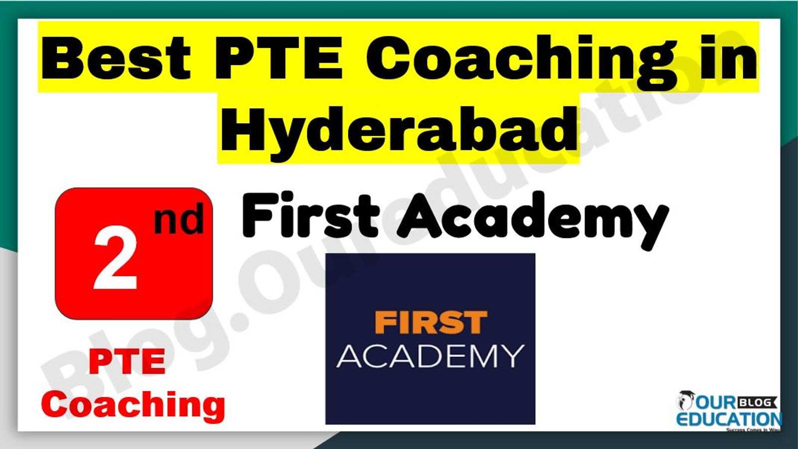  Best PTE Coaching in Hyderabad